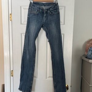 Cowgirl Tuff Women's Blue Boot Cut Jeans